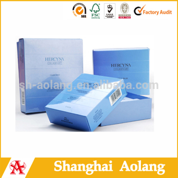 luxury elegant cosmetic packaging box