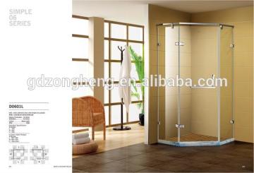 Shower partition glass shower door glass