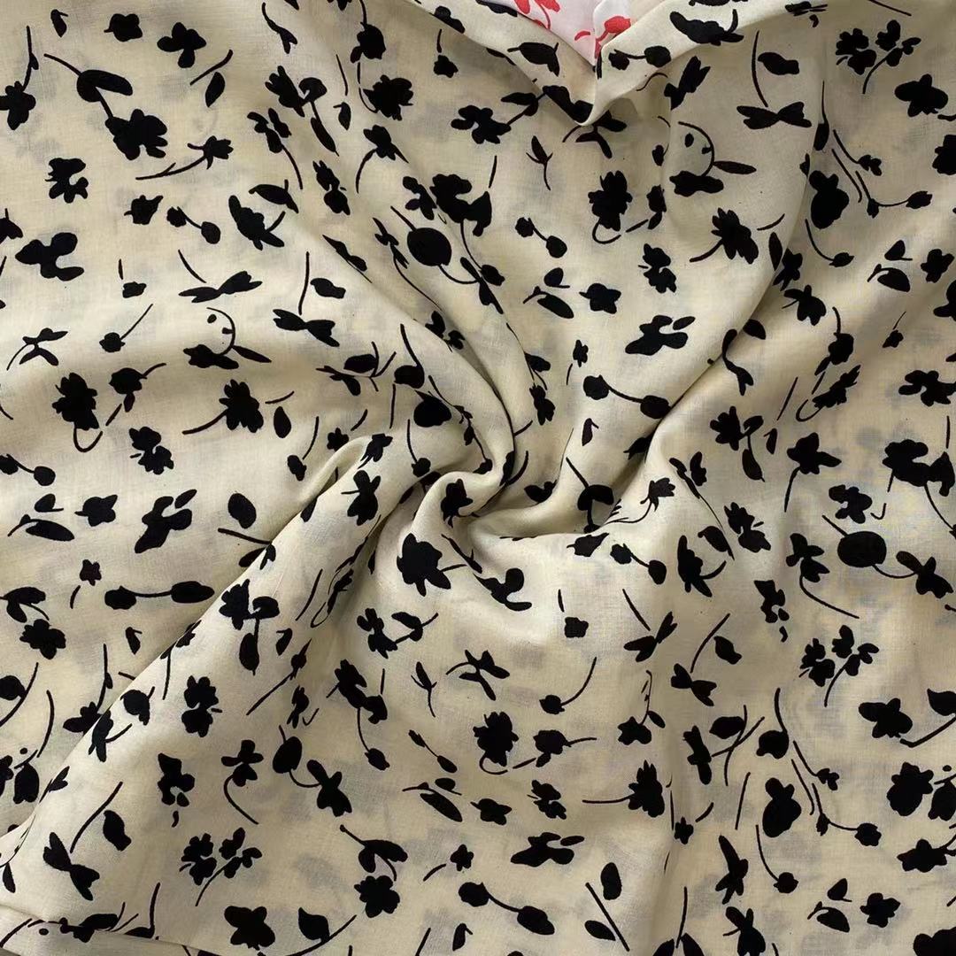 ISP Textile Herstellung Heißer Verkauf gedruckter Viskose Rayon Challis Stoff