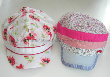 Poplin Octagonal Chil Cap Hat