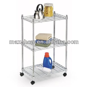 Furniture home chrome plated bathroom rack