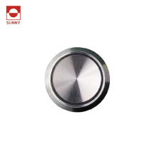 Luxury Stainless Steel LED Elevator Button SN-PB12 for American Market