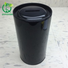 Black round money saving box