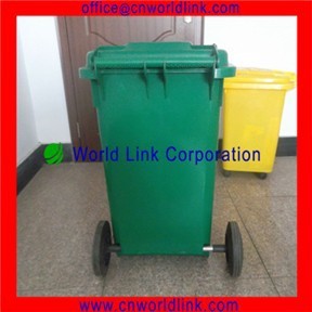 Heavy Duty Plastic Mobile Wastepaper Baskets