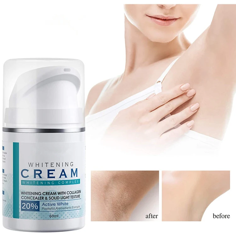 OEM Private Label Facial Lightening Cream Underarm Whitening Cream for Body