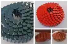 Color Painted Coil Nails