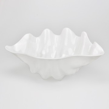 Luxury Pearl White Color PS Fruit Containers For Sale