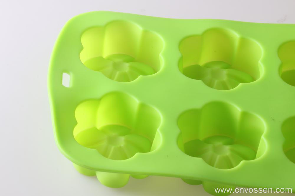 6 cups flower cake mold