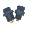M12 18AWG 2 Pin Waterproof Connector Cable