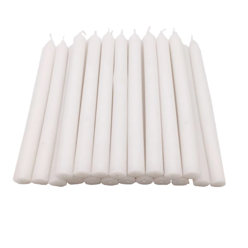 Даўжыня 25 см чыстая парафінавая свечка для каляднага ўпрыгожвання