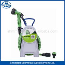 good quality expandable garden hose reel set