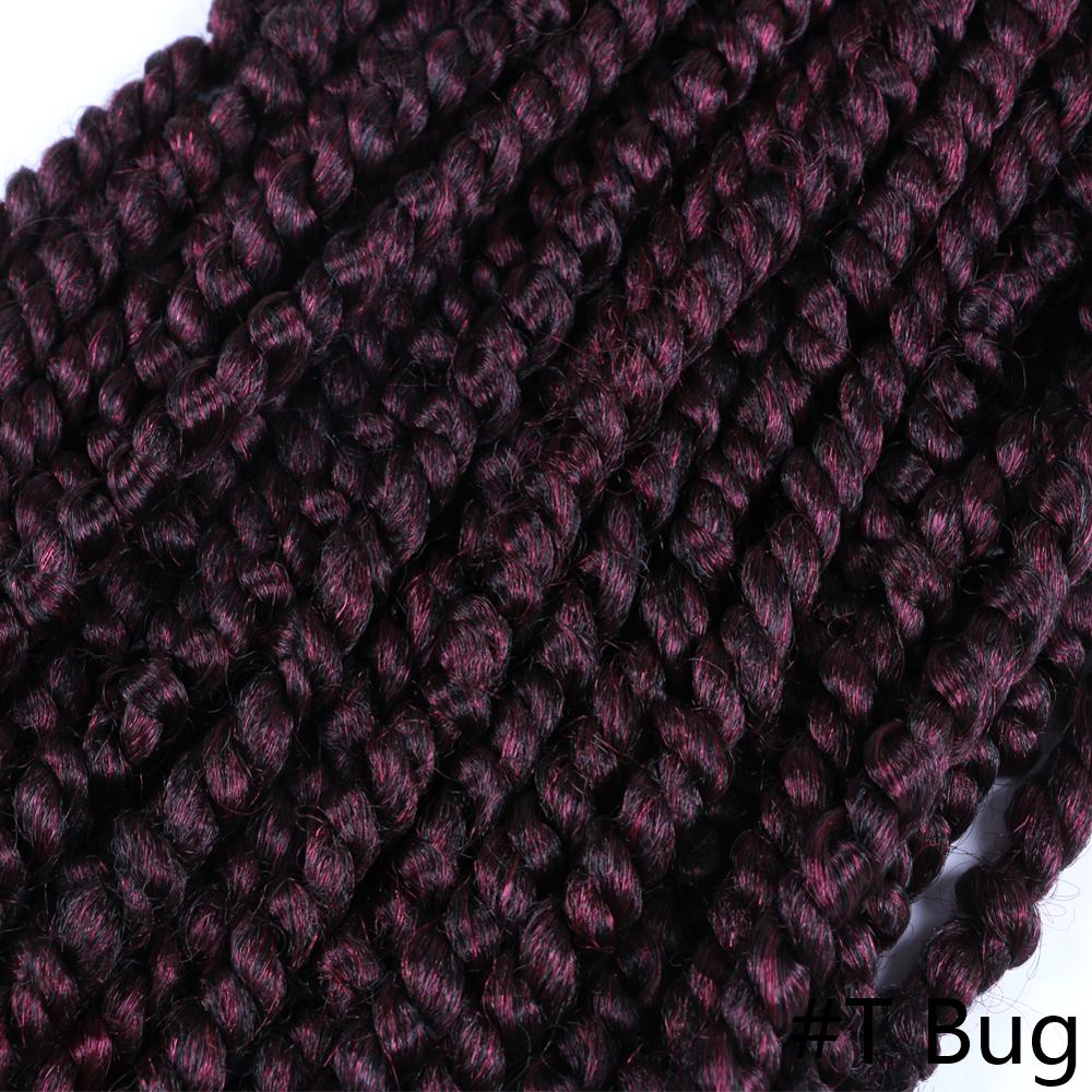 Passion Twist Braids Xtwo Crochet Braiding Hair Synthetic Crochet Hair Extensions High Temperature Fiber Braiding Hair For Women