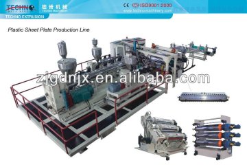Plastic Sheet Plate Extrusion Production Line