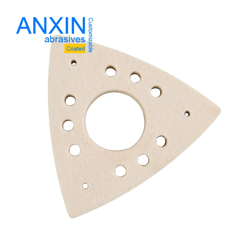 Wool Felt Flap Flat Vertical Disc for Fine Polishing