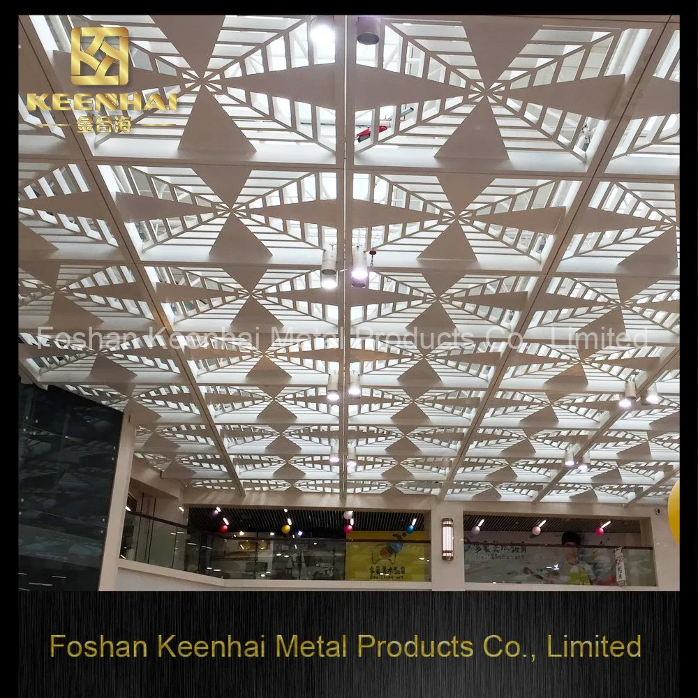 Fantastic Hollow out Design Plate Metal Ceiling (KH-MC-P23)