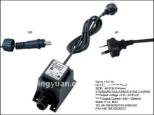 Waterproof transformer for lighting and electronic appliances