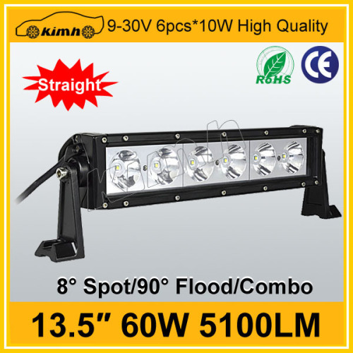 Automobile 5100LM 60W mini jeep atv led light bar