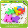 3D bunte Mini TPR montiert Puzzle Cube Eraser