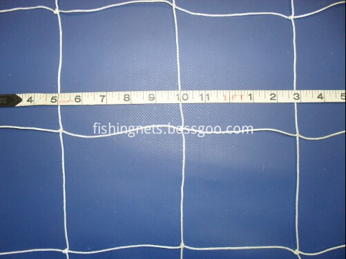 water polo netting knotted 18 white