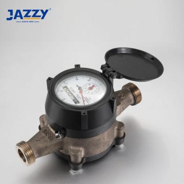 JAZZY High Precision Brass Body Multi Jet Waterproof Gallon AWWA Standard Water Meter