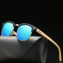 Wholesale Cheap Bamboo Sunglasses with Polarized Lenses