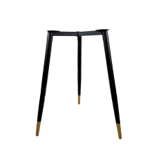 Black Metal Round Meeting Table Frame