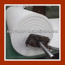 Refractory insulation ceramic fiber blanket