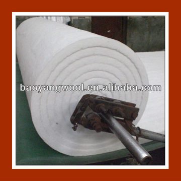 Thermal insulation ceramic fiber blanket