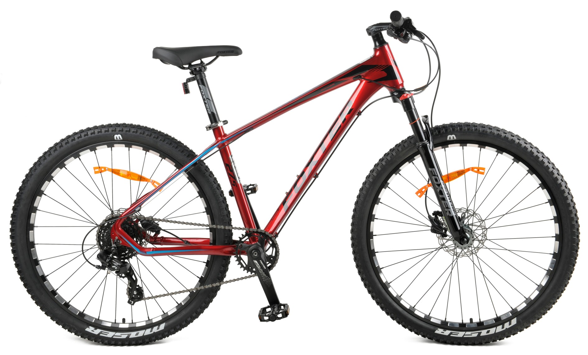 27,5 inç alaşım FT trivor siyah gri 1X8 hız shimano tx çanak fren süspansiyonu dağ bisikleti(1) 27.5inch alloy FT trivor black grey 1X8speed shimano tx dish brake suspension mountainbike(1)