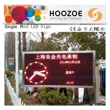 Hoozoe Simple Series- P10 Red Outdoor LED Scolling Screen