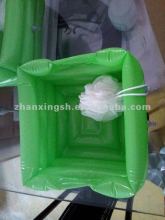 Durable factory sale inflatable foot spa bath,inflatable foot bath