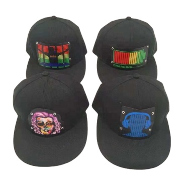 Customized LED Sound-Activated El Cap Flashing Light-Up Party Hat
