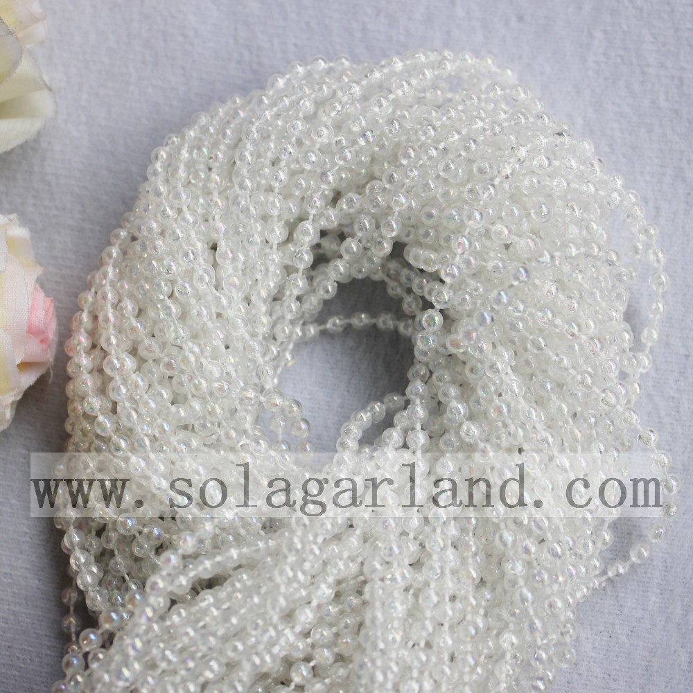 Clear Round Beads Garland