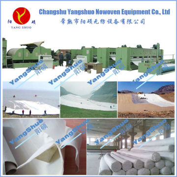 geotextile used in road construction making machine