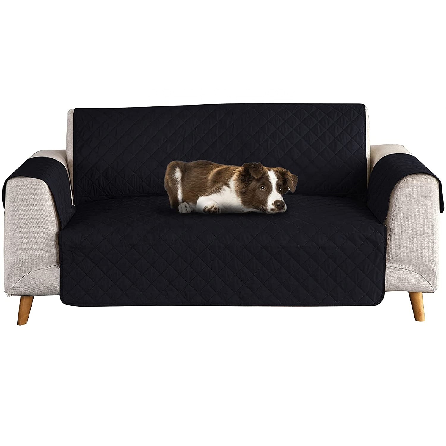 Microfiber fabric waterproof love seat sofa cover couch cover for furniture protector