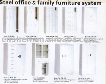 Metal storage cabinets