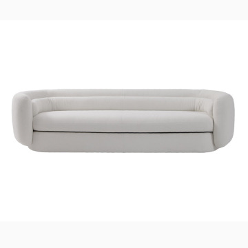 Moderne gruppe tre sæde stof sofa