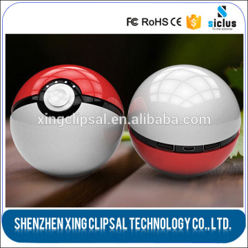 12000mah Pokeball Go Pokemon Power bank pokeball power bank