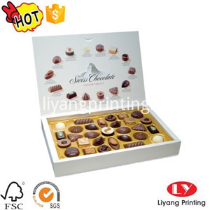 مربع الشوكولاته قابلة للطي folding chocolate box