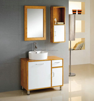 wooden bathroom cabinets