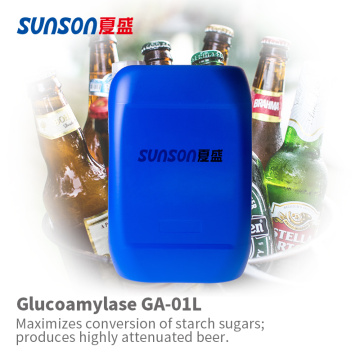 เอนไซม์ของเหลว glucoamylase สำหรับอุตสาหกรรม Alcohal GA150L