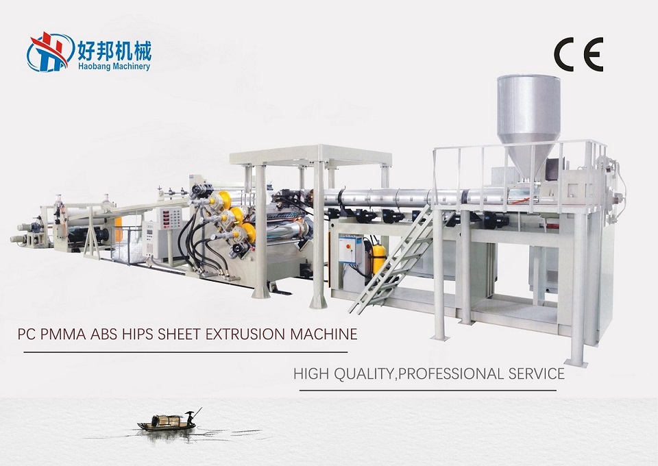 2022 PMMA PC ABS HIPS SHEET PRODUCTION LINE