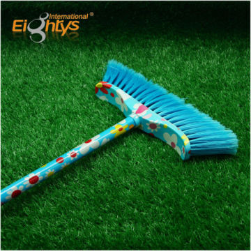 Printed broom flower broom plastic broom sweep easy broom