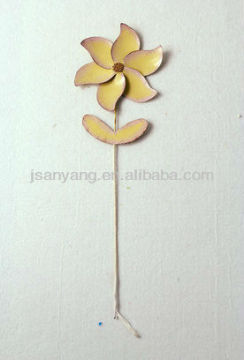 metal flower twig cutting decoration