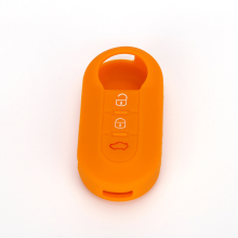 Silicone car key case in key wallet
