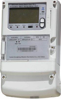 three phase prepayment smart energy meter