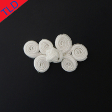 Fashion classic white chinese knot buttons
