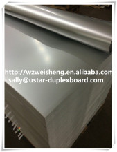 300g matt aluminum foil white cardboard backing paper