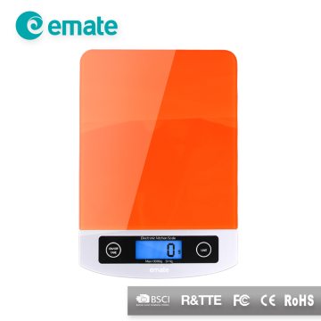 multicolored designed digital food scale electronic LCD display kitchen scale