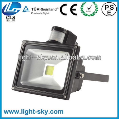 10W New PIR Motion sensor LED Flood light Induction Sense lamp Flood Light 85~265V